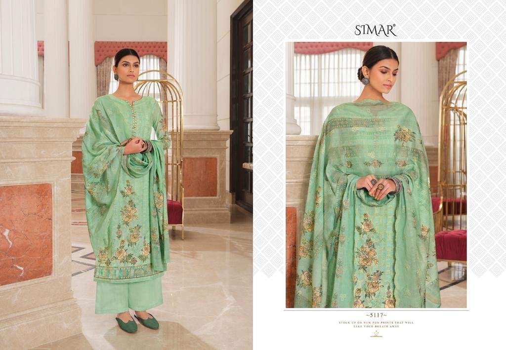 Glossy Simar Floret 5112-5117 Series 6