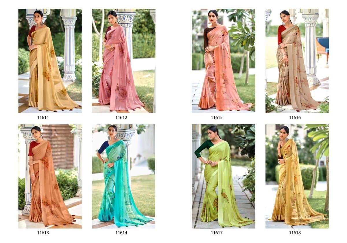 5D Designer Roshni 11611-11618 Series 9