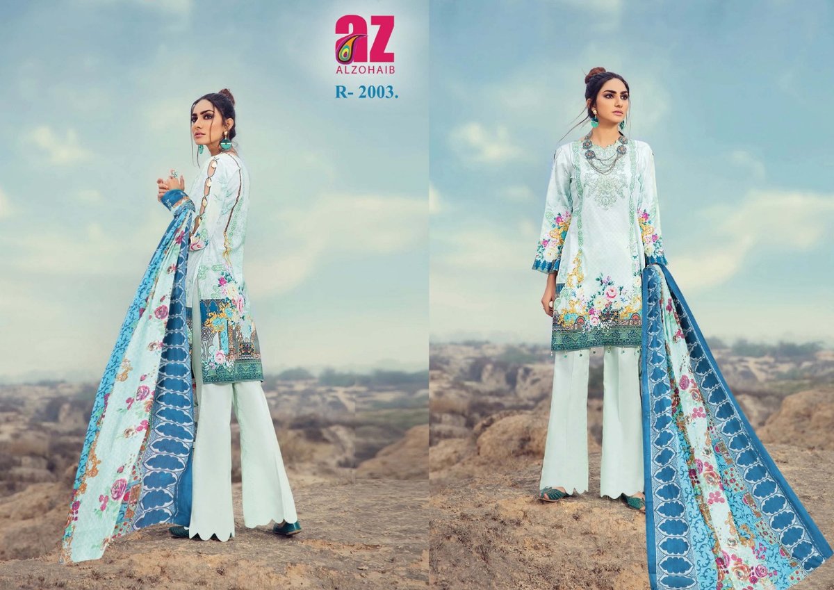 AZ AL Zohaib Roohi Lawn Collection 2001-2010 Series 3