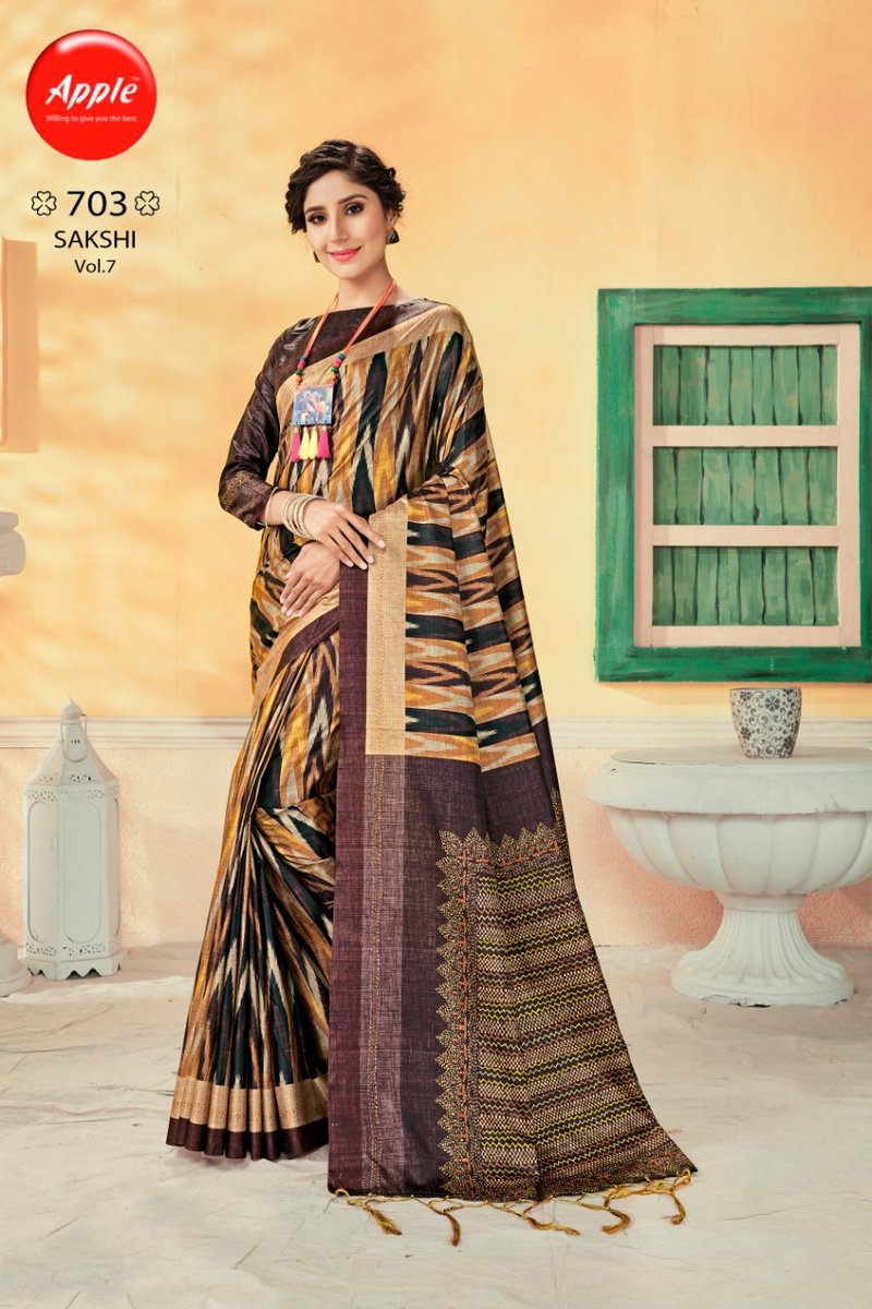 Apple Saree Sakshi Vol-7 701-708 Series 3