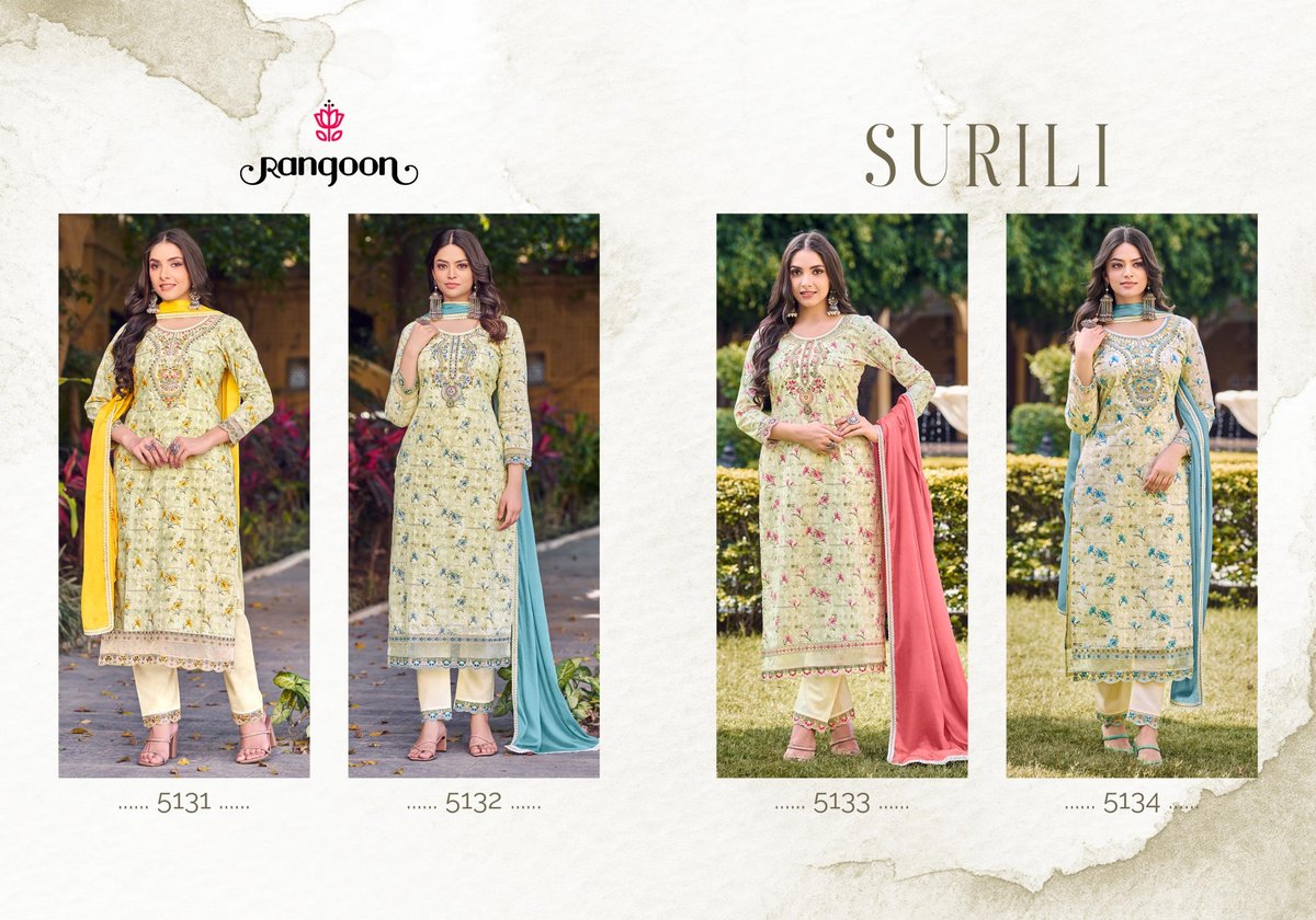 RANGOON SURILI 5131 TO 5134 5