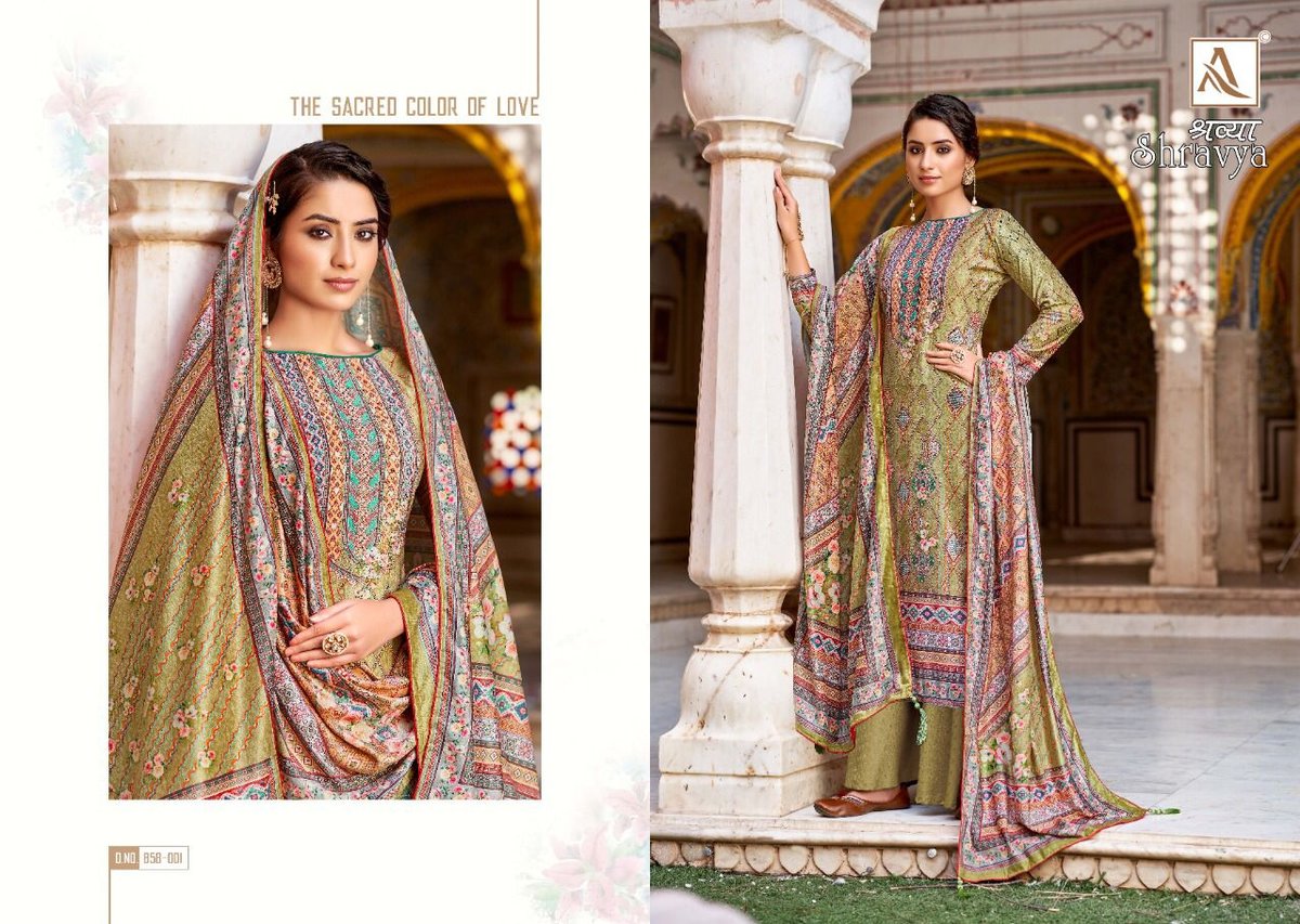 Alok Suits Shravya 585-001 to 585-008 Series 1