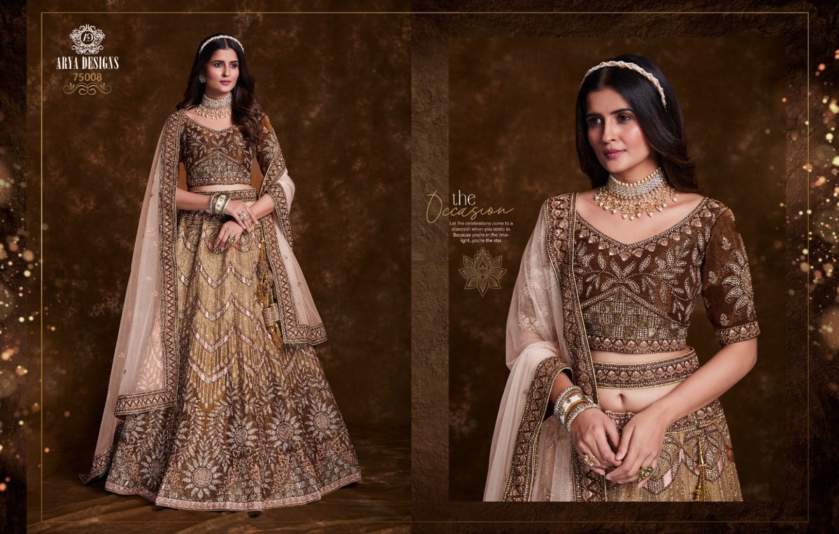 Arya Designs Pratha Vol-4 75001-75024 Series 8