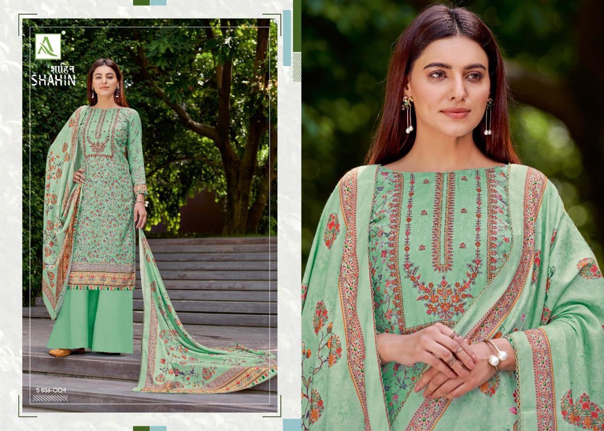 Alok Suits Shahin 836-001 to 836-010 Series 4