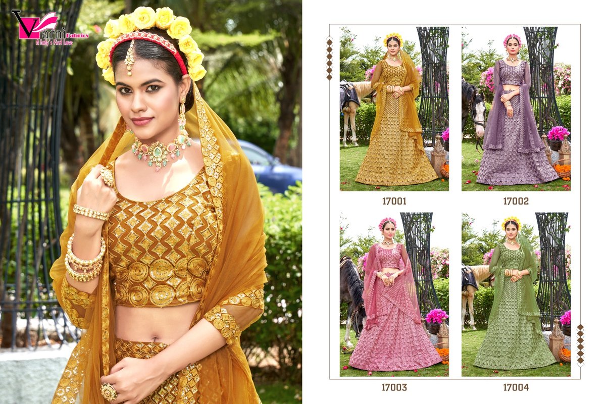 Varni Fabric Zeeya Suhani 17001-17004 Series 5
