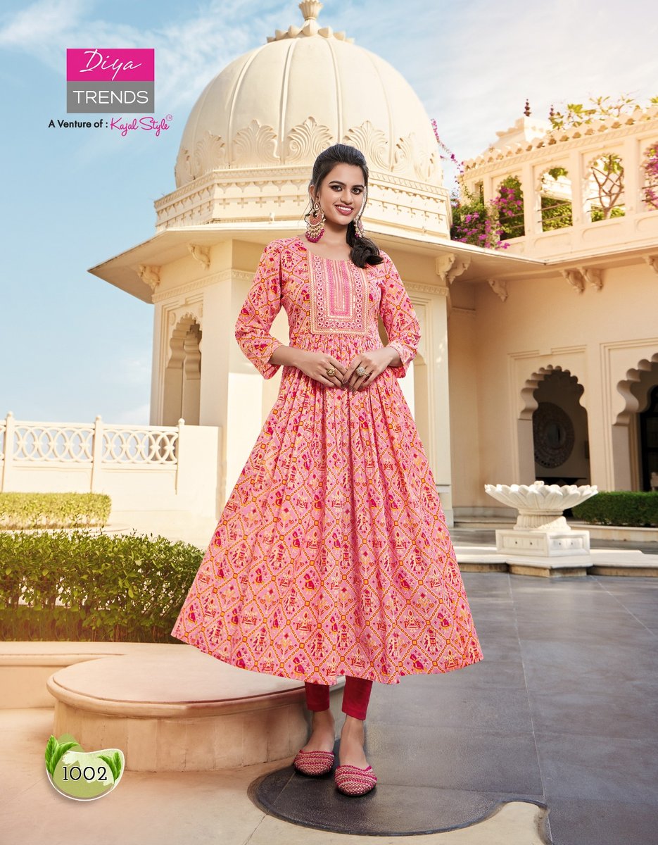 Diya Trends Gulabi Girl Vol-1 1001-1008 Series 2