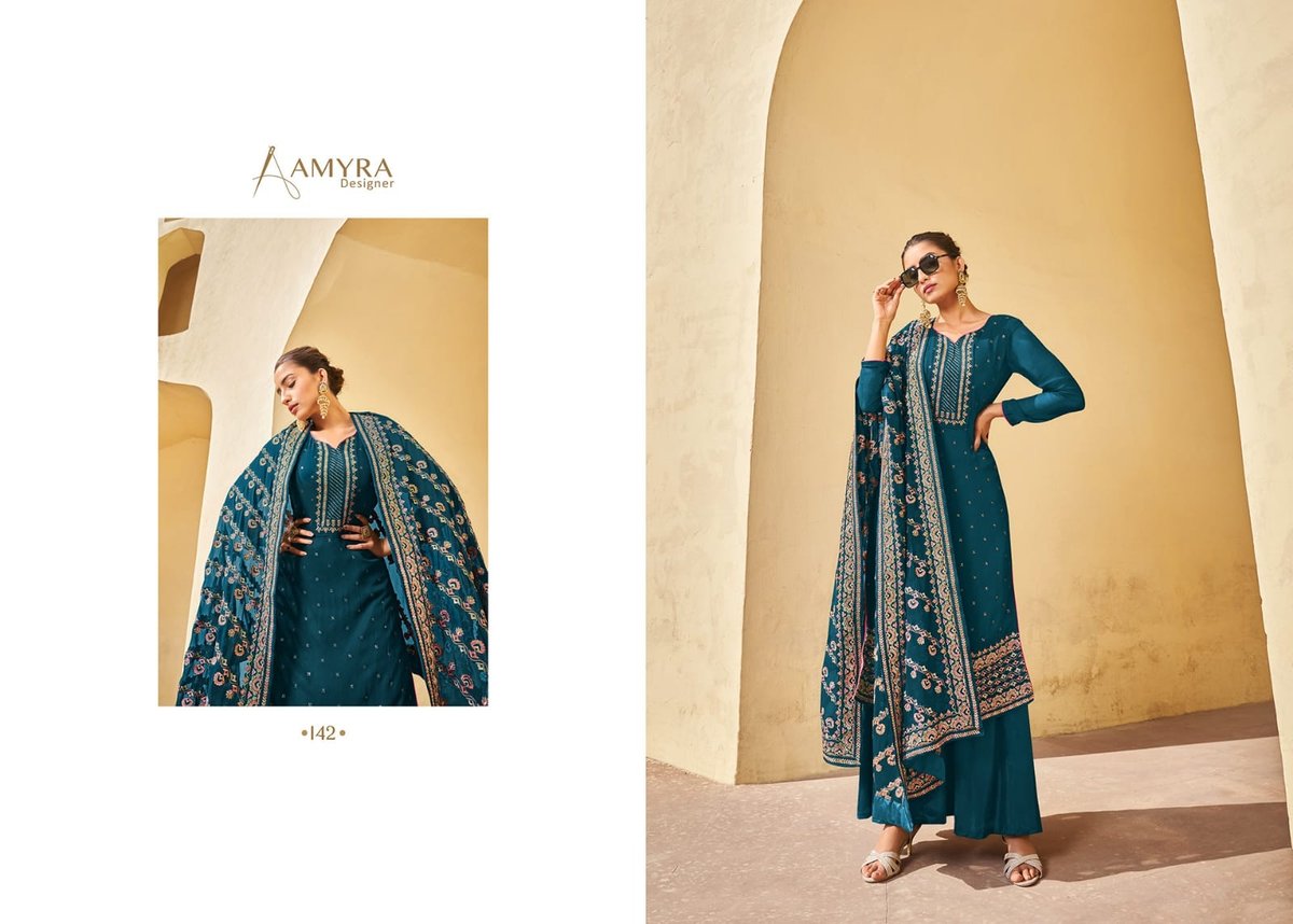 Amyra Designer Aaina Vol-10 142-145 Series 1