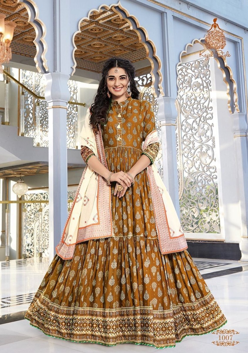 Kajal Style Fashion Hirva Vol-1 1001-1008 Series 7