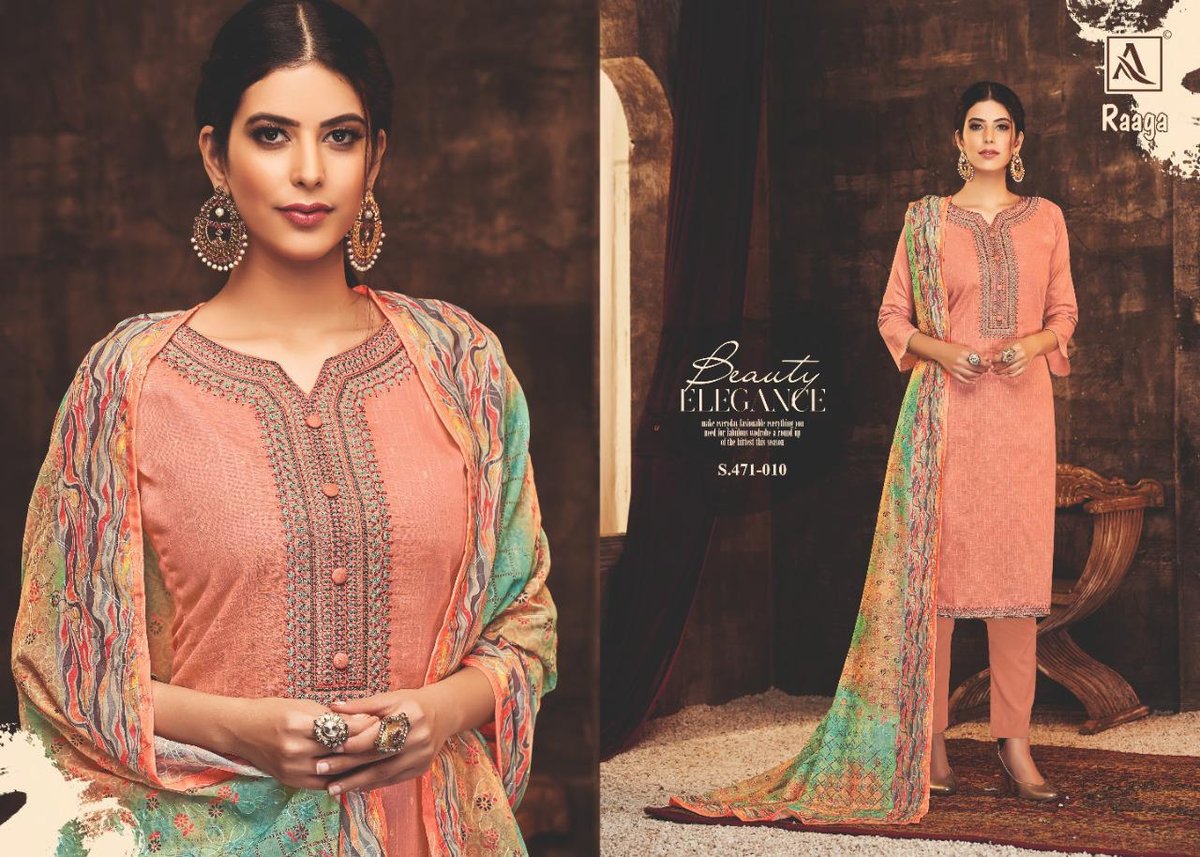 Alok Suits Raaga 471-001-471-010 Series 10
