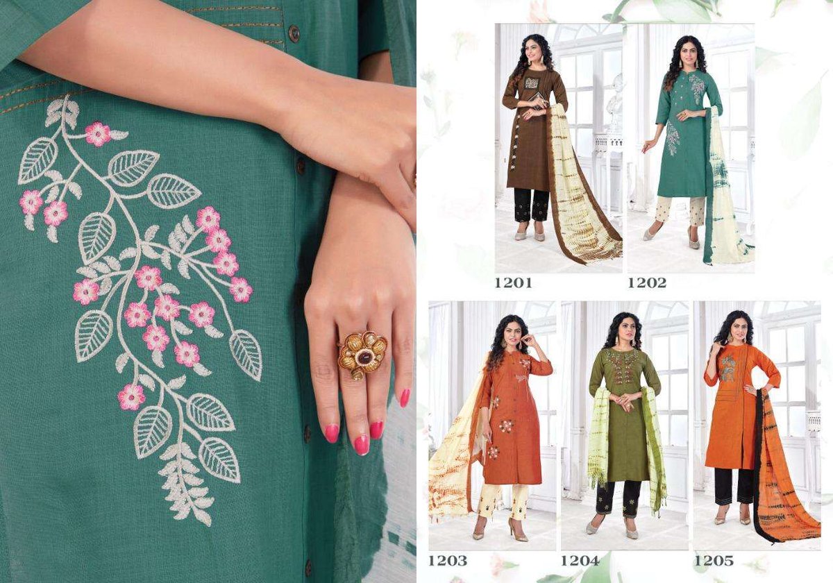 Arion Fashion kurtis Surabhi Vol-2 1201-1205 Series 6