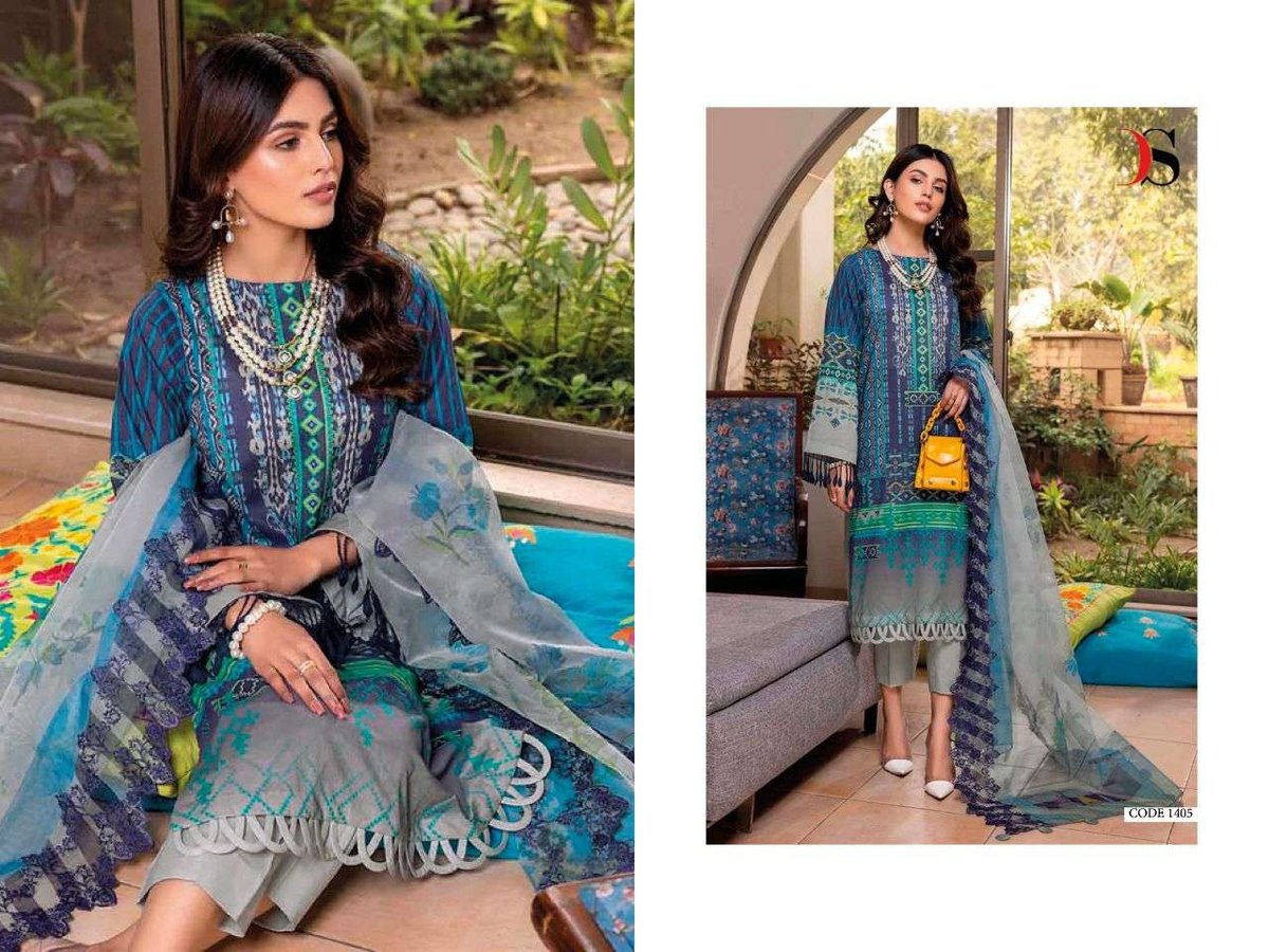 Deepsy Suits Aniiq Vol-22 Nx 1401-1407 Series 4