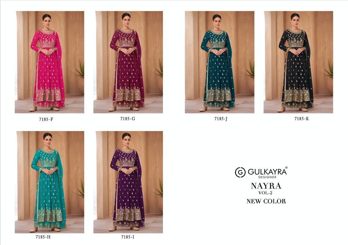 Gulkayra Designer Nayra Vol-2 7185 New Colors 7