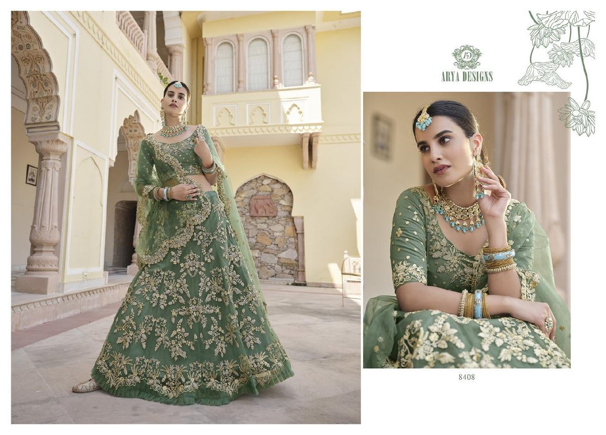 Arya Designs Cinderella Vol-11 8401-8408 Series 8