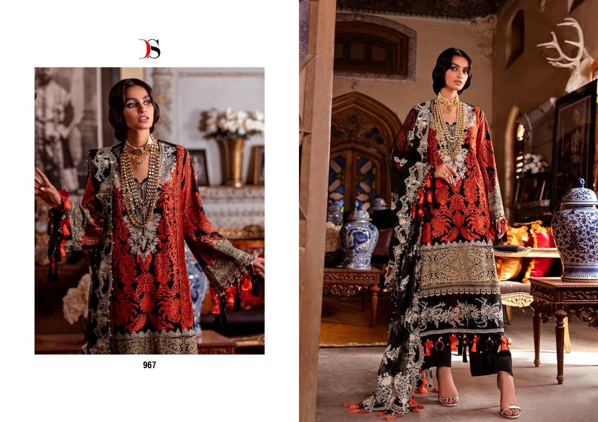 Deepsy Suits Sana Safinaz Lawn Nx 962-967 Series 6