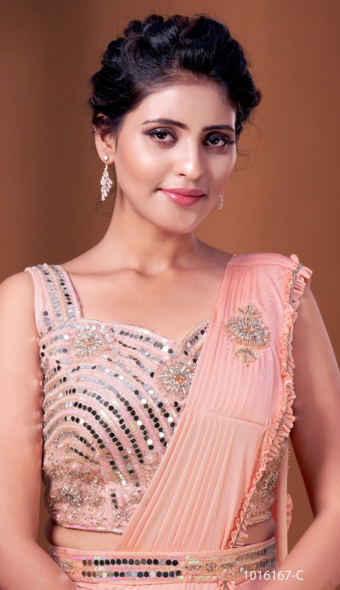 Aamoha Trendz Ready To Wear Designer Saree 1016167 Colors 6