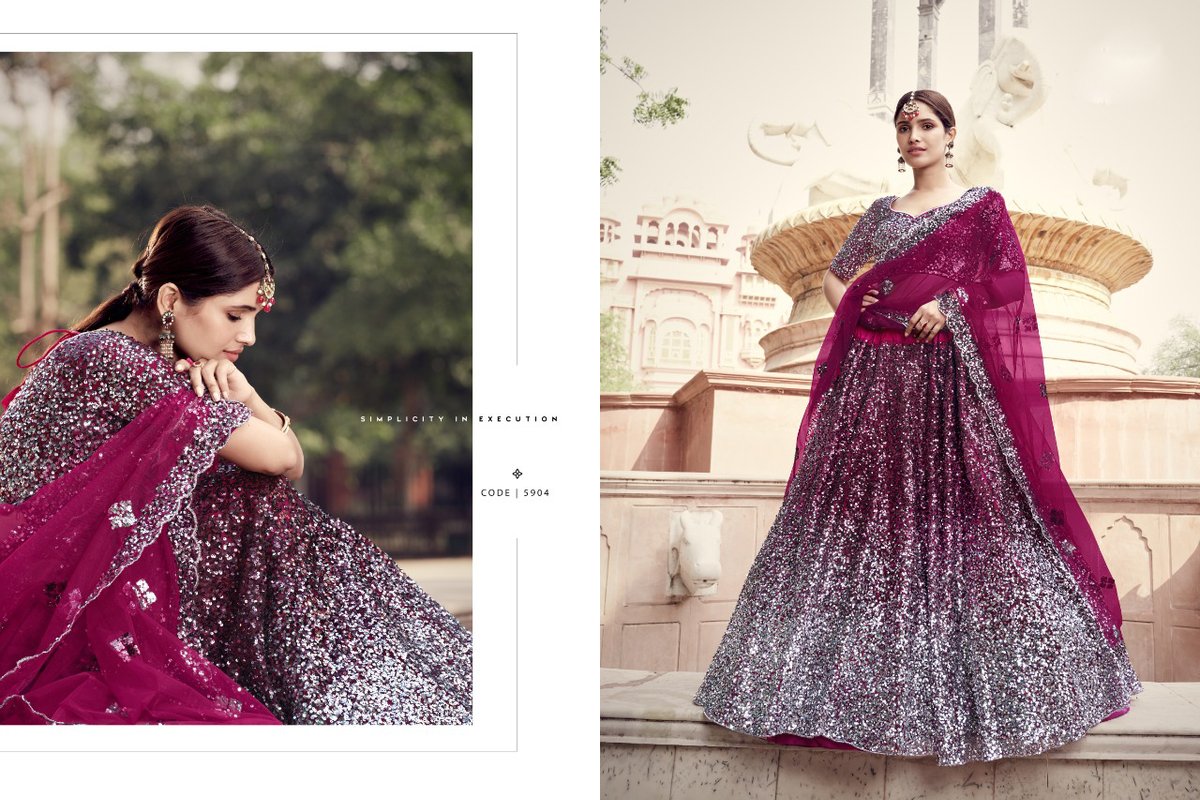 Arya Designer Khwaab Vol-2 5901-5909 Series 4