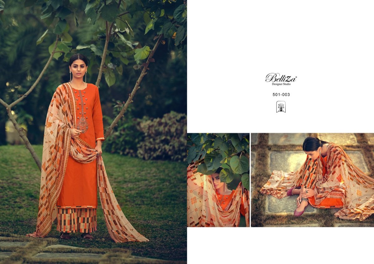 Belliza Designer Nazar-Patiyala Vol-5 501-001-501-010 Series. 3