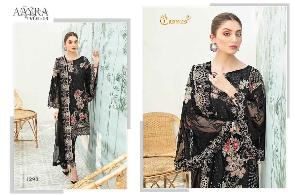 Cosmos Fashion Aayra Vol-13 1291-1296 Series 2