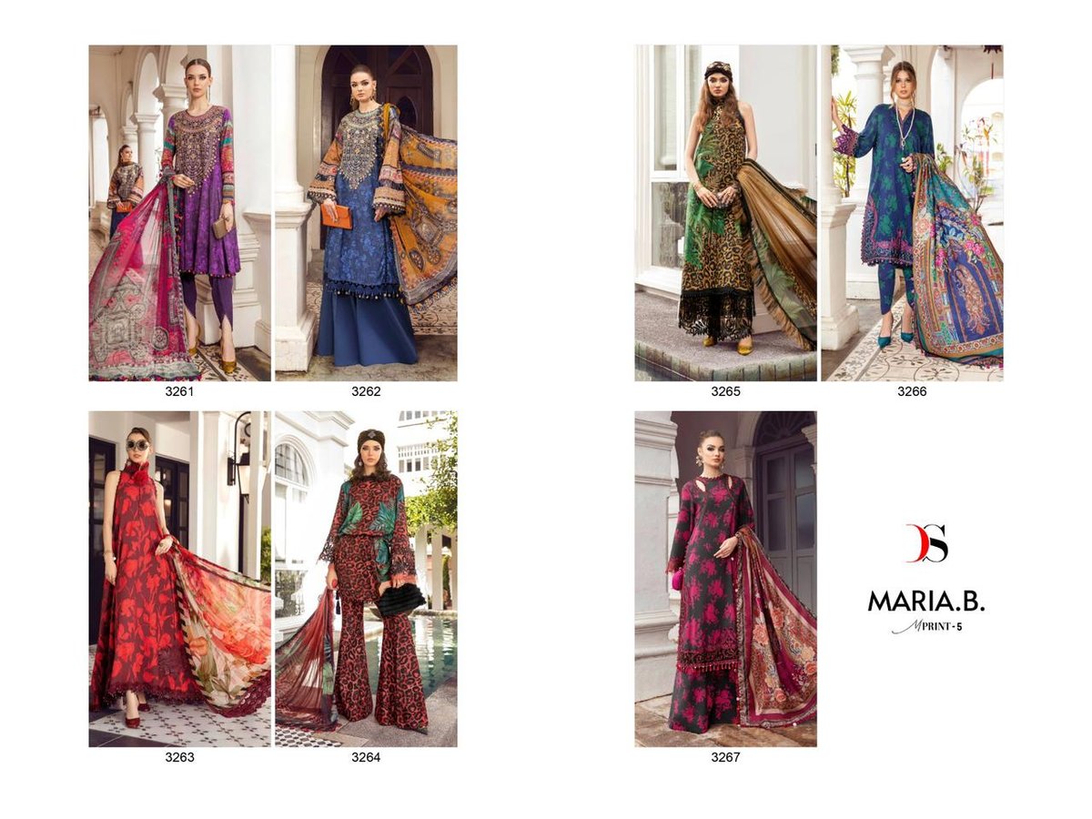 Deepsy Suit Maria.B M Prints Vol-5 3261-3267 Series 8
