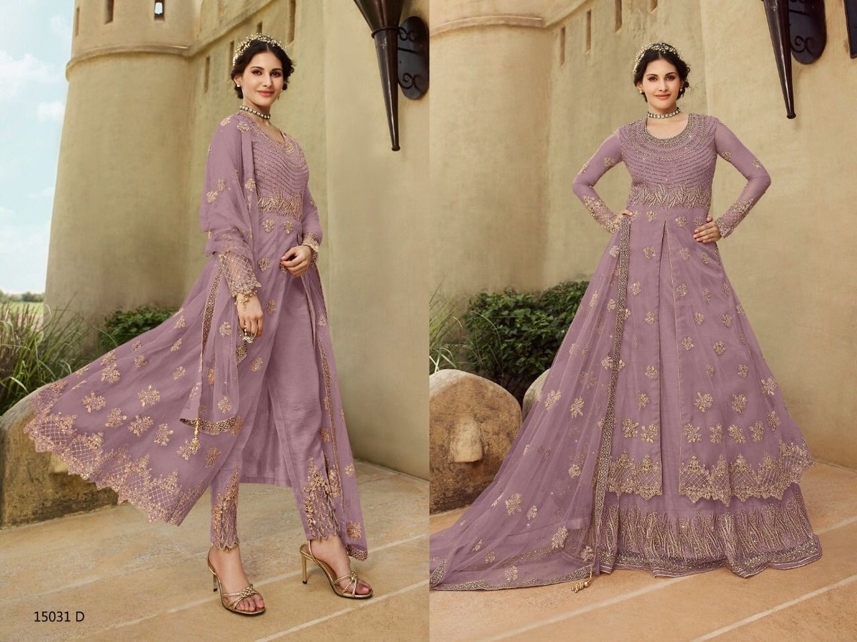 Glossy Simar Amyra Shaivi Master Copy 15031 Colors 4