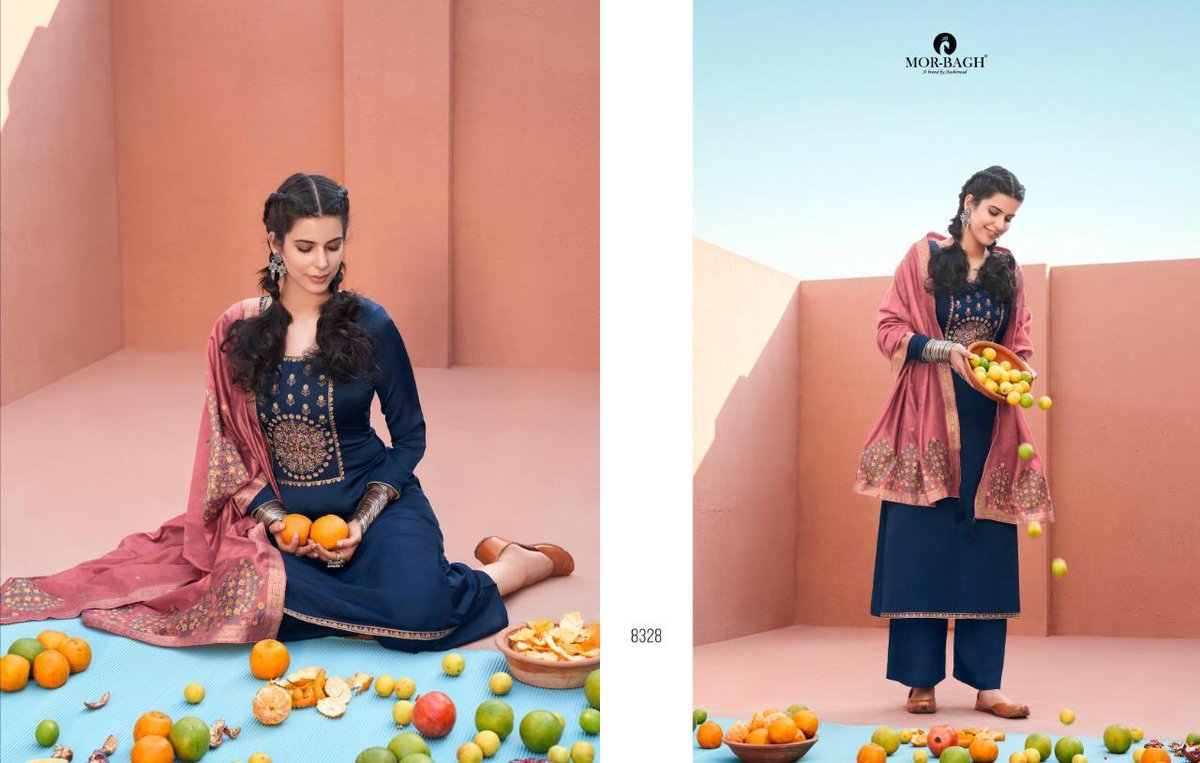 Aashirwad Creation Mor-Bhag Chandrakanta 8325-8330 Series 4