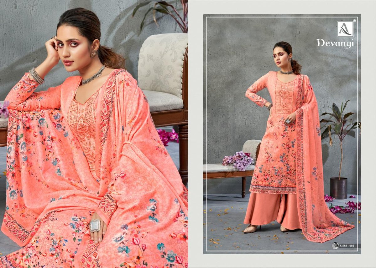 Alok Suits Devangi 588-001 to 588-010 Series 2