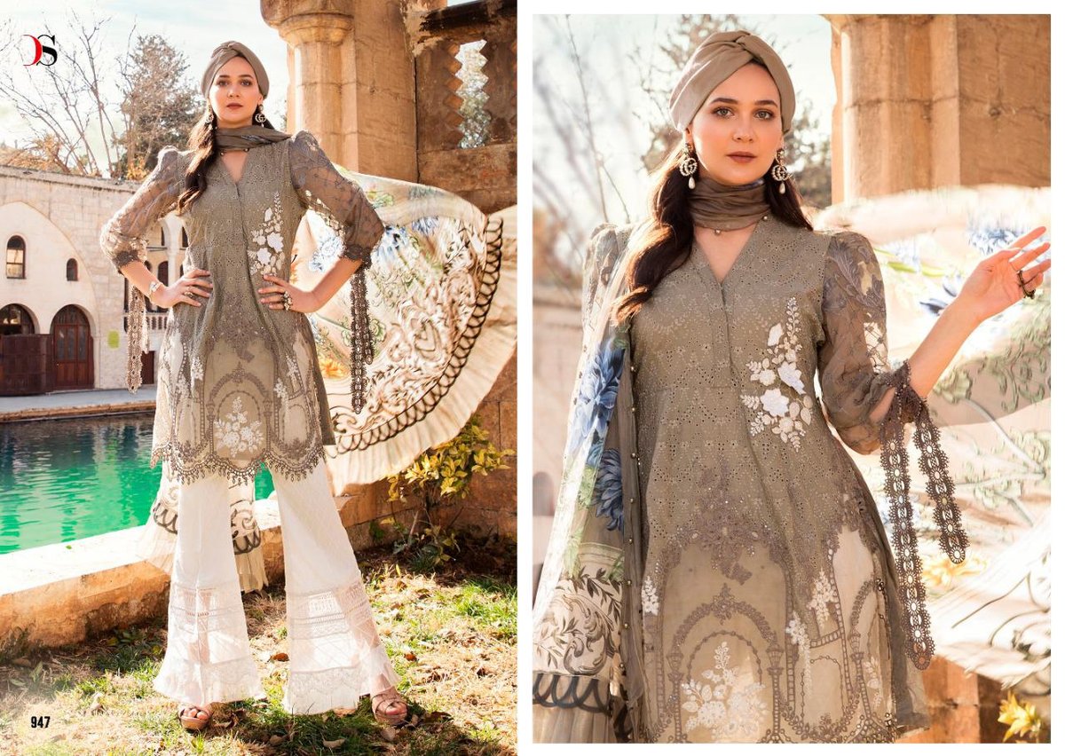Deepsy Suits Maria B Lawn Vol-21 941-948 Series 7