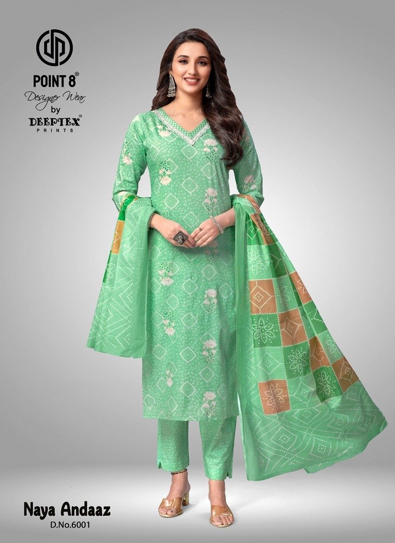 DEEPTEX NAYA ANDAAZ VOL-6 6001 TO 6010 1