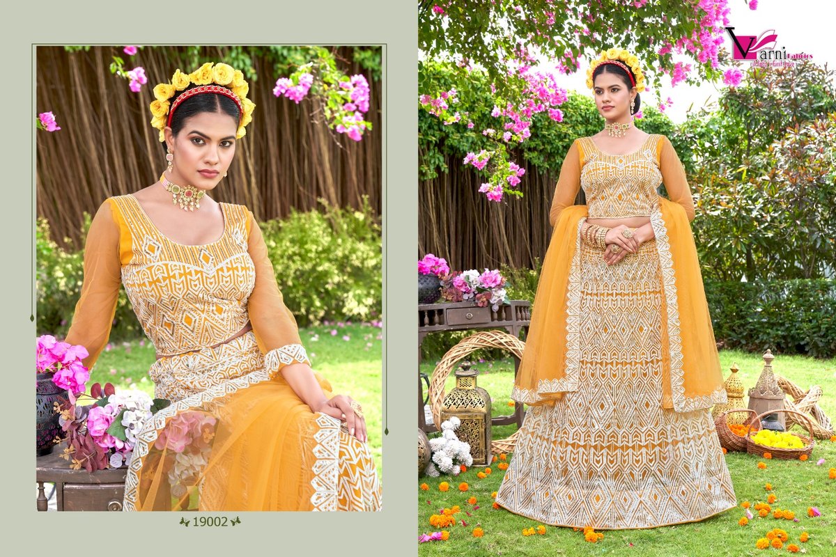 Varni Fabric Zeeya Sakshi 19001-19004 Series 2