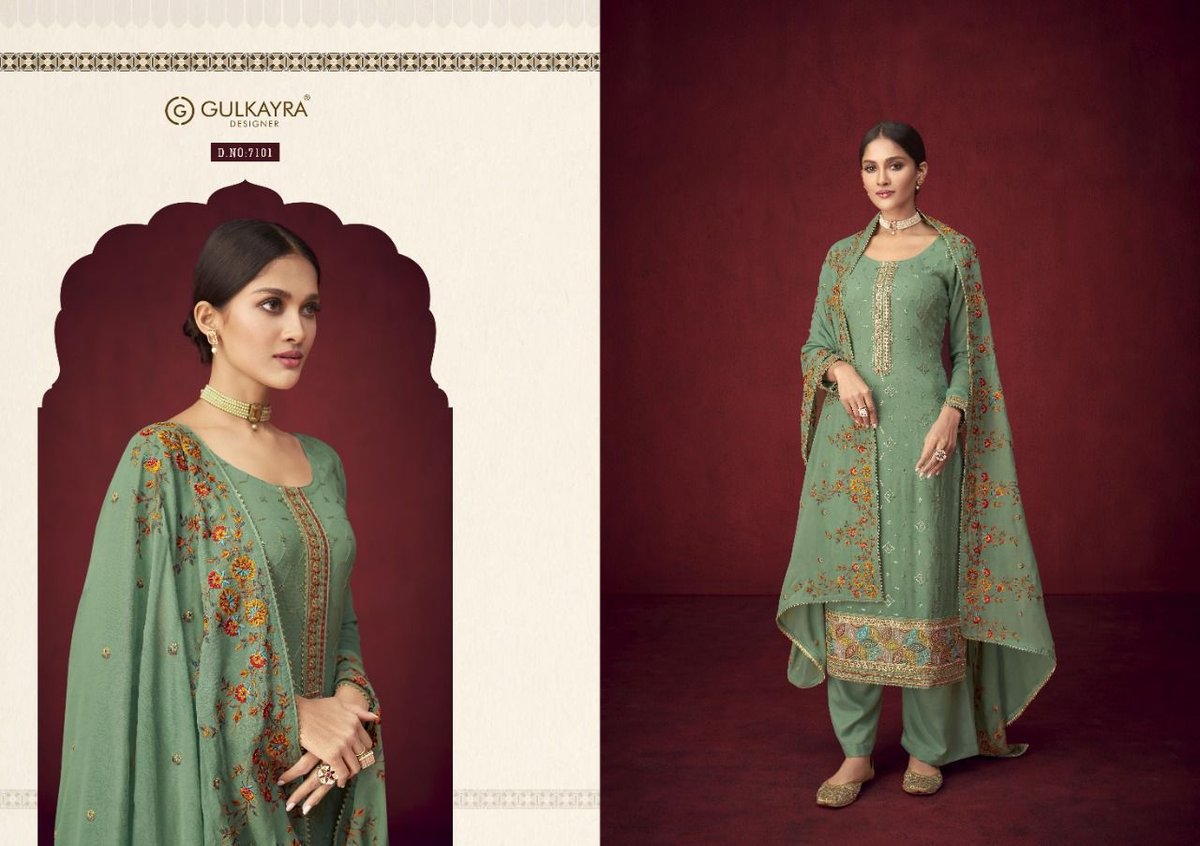 Gulkayra Designer Saayra 7101-7105 Series 1