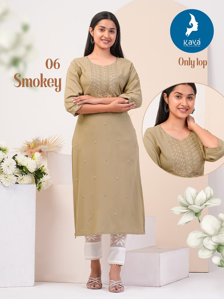 KAYA KURTI SMOKEY 01 TO 08 6