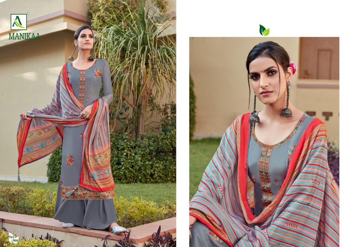Alok Suits Manikaa 565-001 to 565-008 Series 8