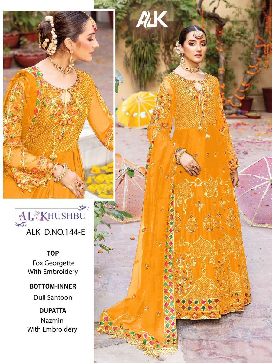 AL Khushbu Hit Bridal Collection 144 Colors 5