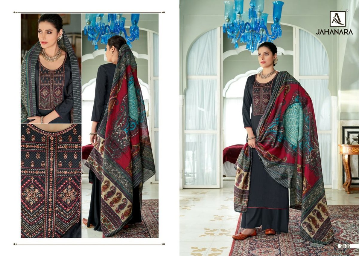 Alok Suits Jahanara 580-001 to 580-010 Series 5