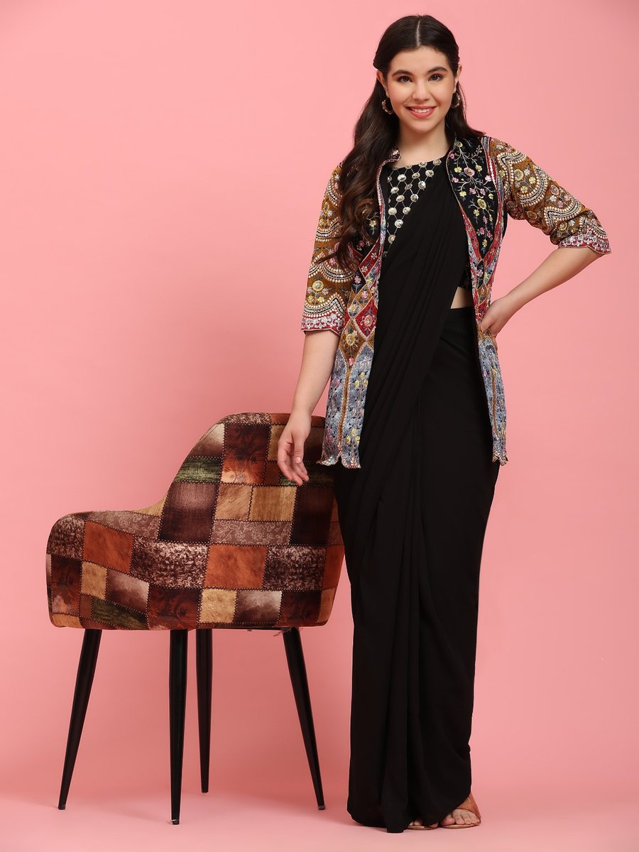 Aamoha Trendz Ready To Wear Designer Saree 290 Colors 2