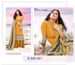 Alok Suits Mughal Era 559-001 to 599-010 Series 1