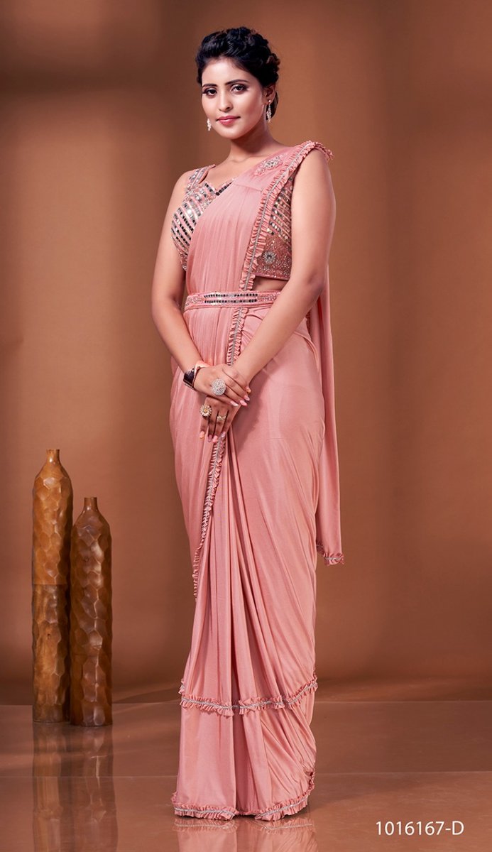 Aamoha Trendz Ready To Wear Designer Saree 1016167 Colors 7