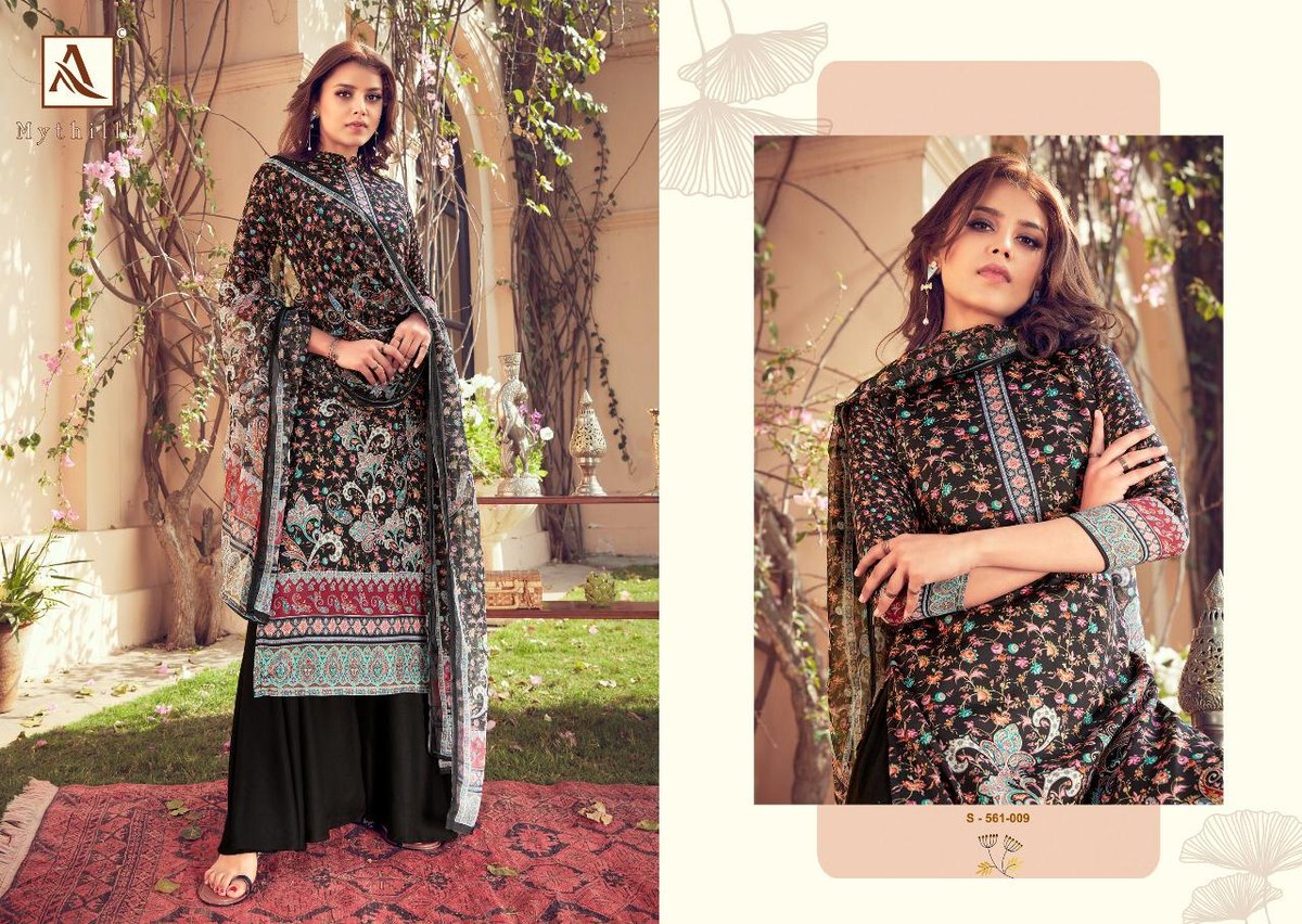 Alok Suits Mythilli 561-001 to 561-010 Series 9