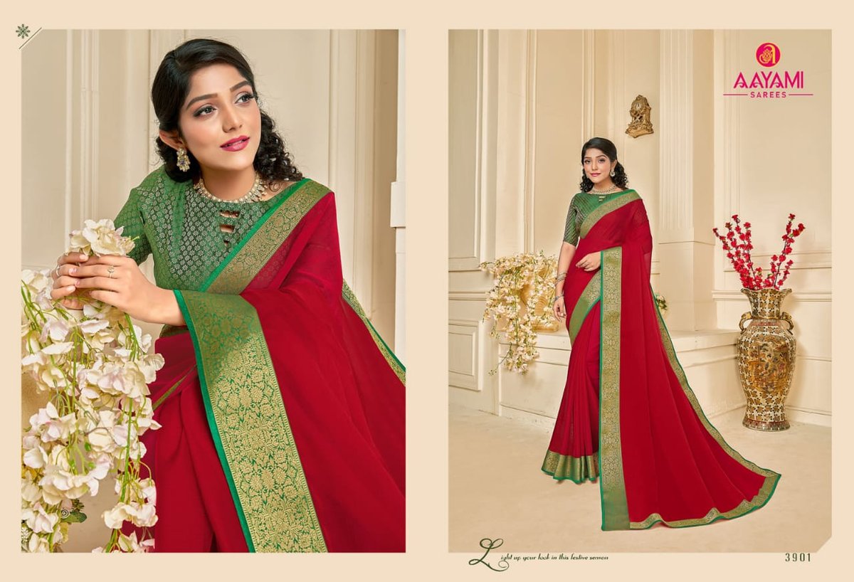 Aayami Saree Saras 3901-3912 Series 1