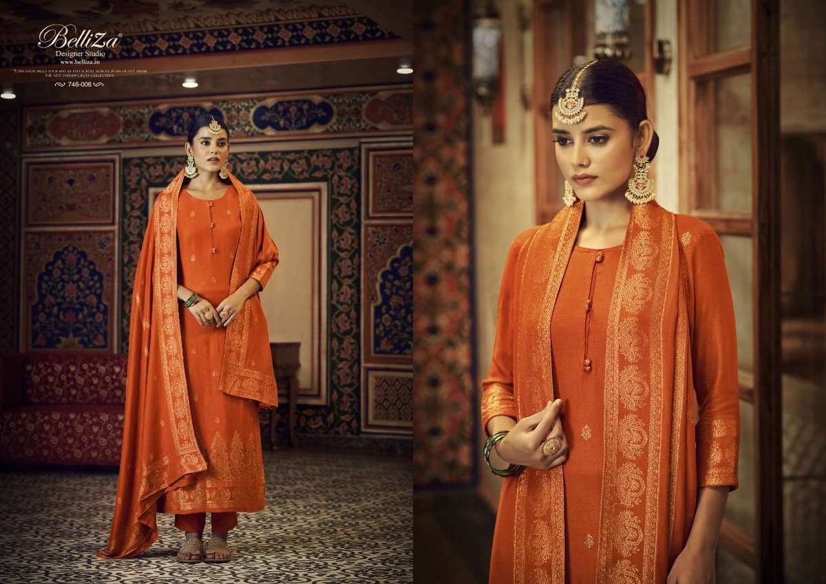 Belliza Designer Shayarana 746-001 to 746-006 Series 6