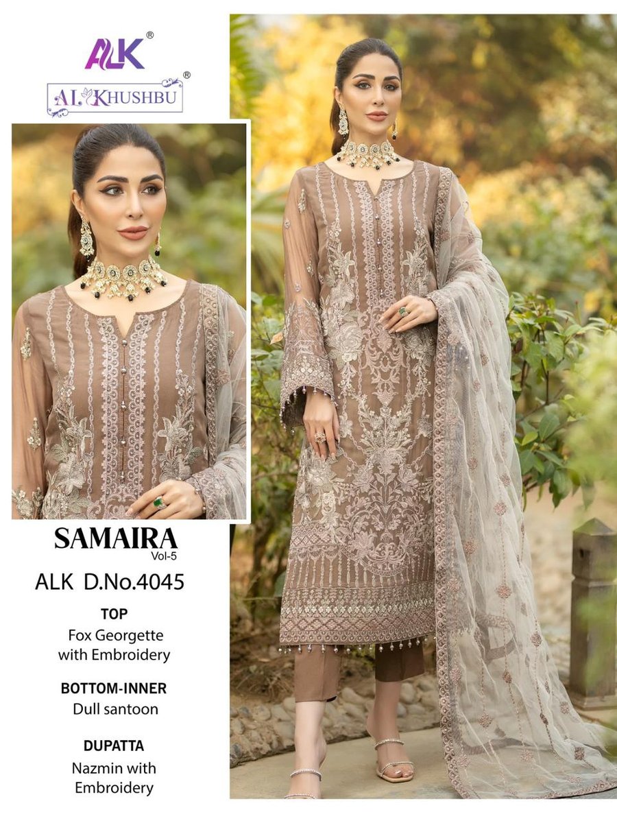 AL Khushbu Samaira Vol-5 4044-4046 Series 2