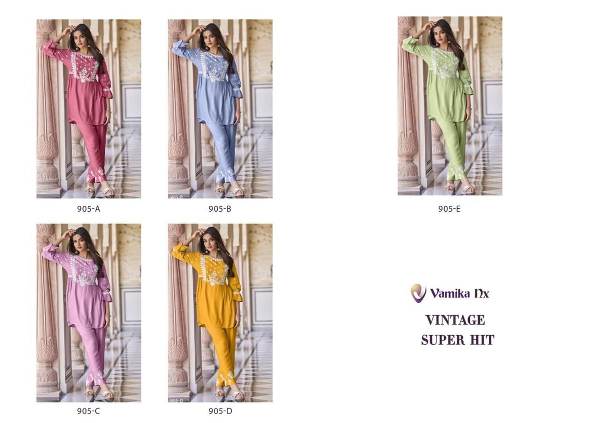 VAMIKA VINTAGE SUPER HIT 905-A TO 905-E 6