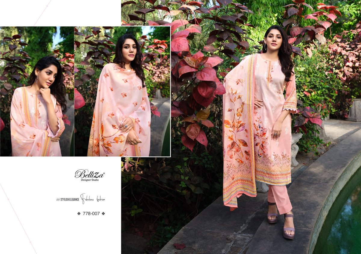 Belliza Designer Senora 778-001 to 778-008 Series 7