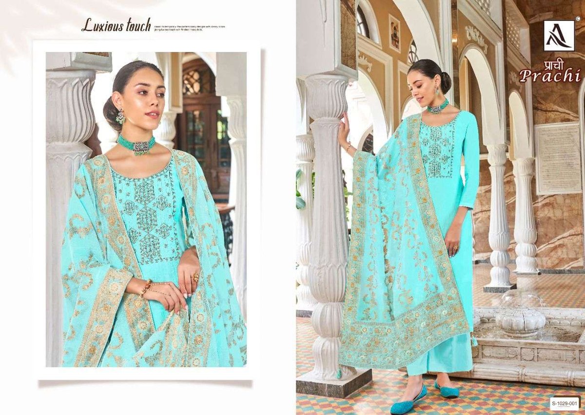 Alok Suits Prachi 1029-001 to 1029-006 Series 1