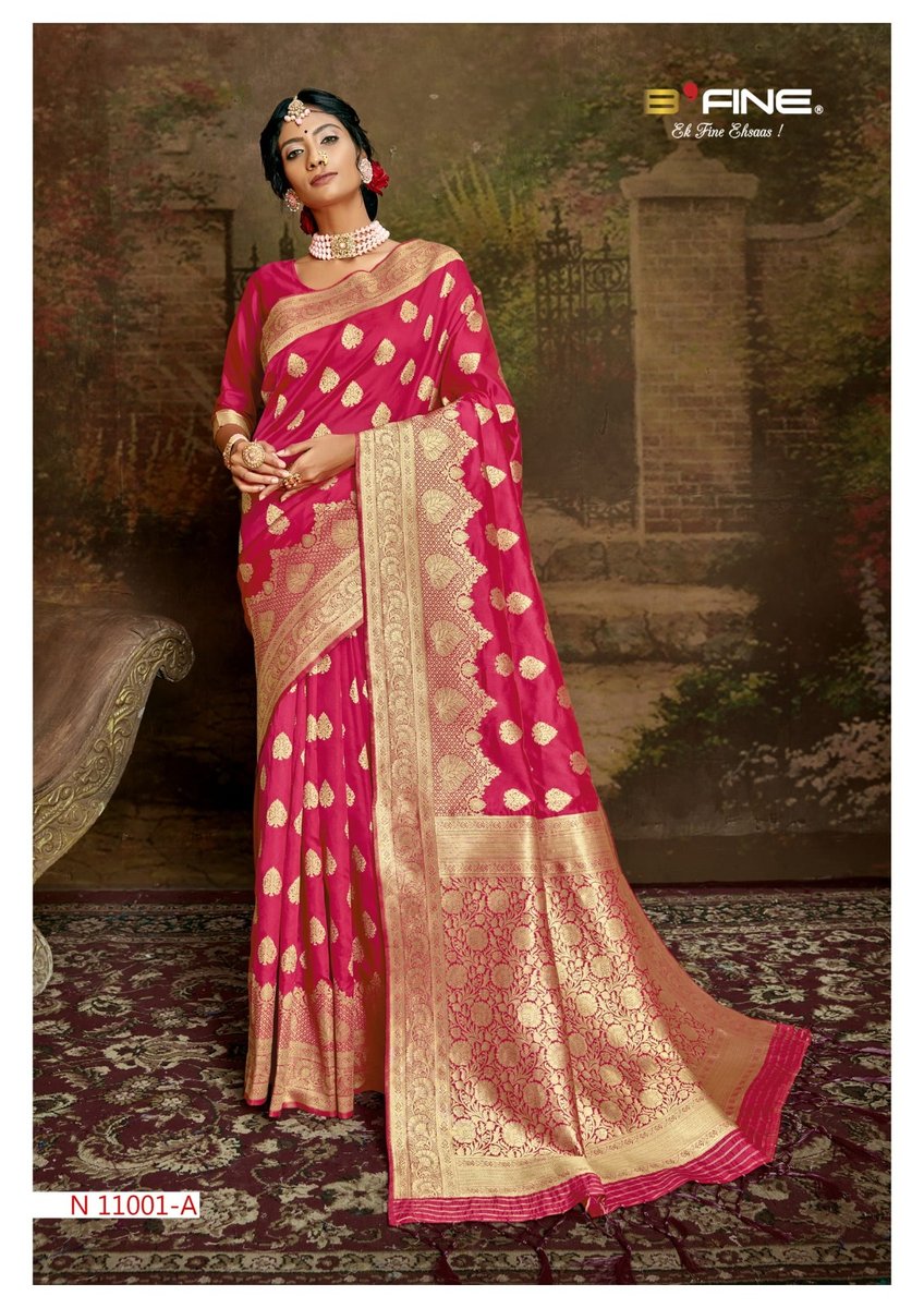 B Fine Saree All Time Hit Vol-2 11001-11005 Colors Series 1