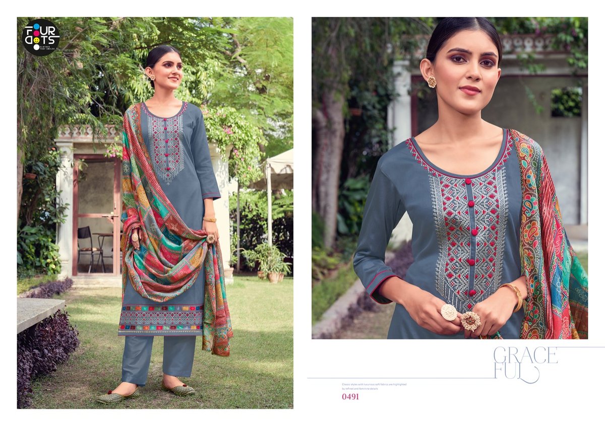 Four Dots Simran Vol-4 0491-0494 Series 1