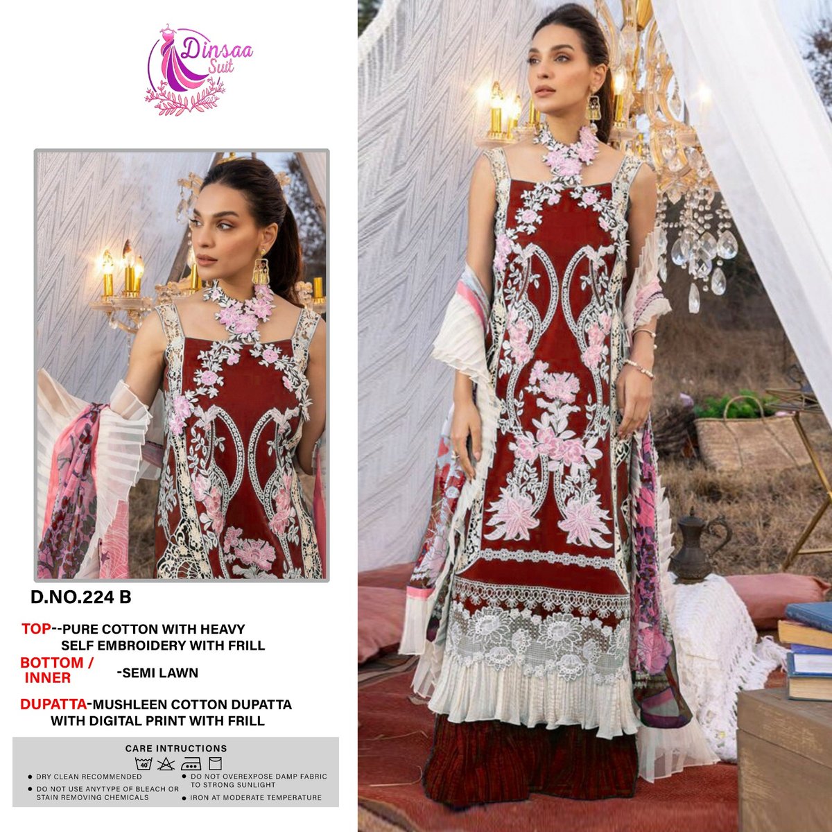 Dinsaa Suit 224 Colors 2