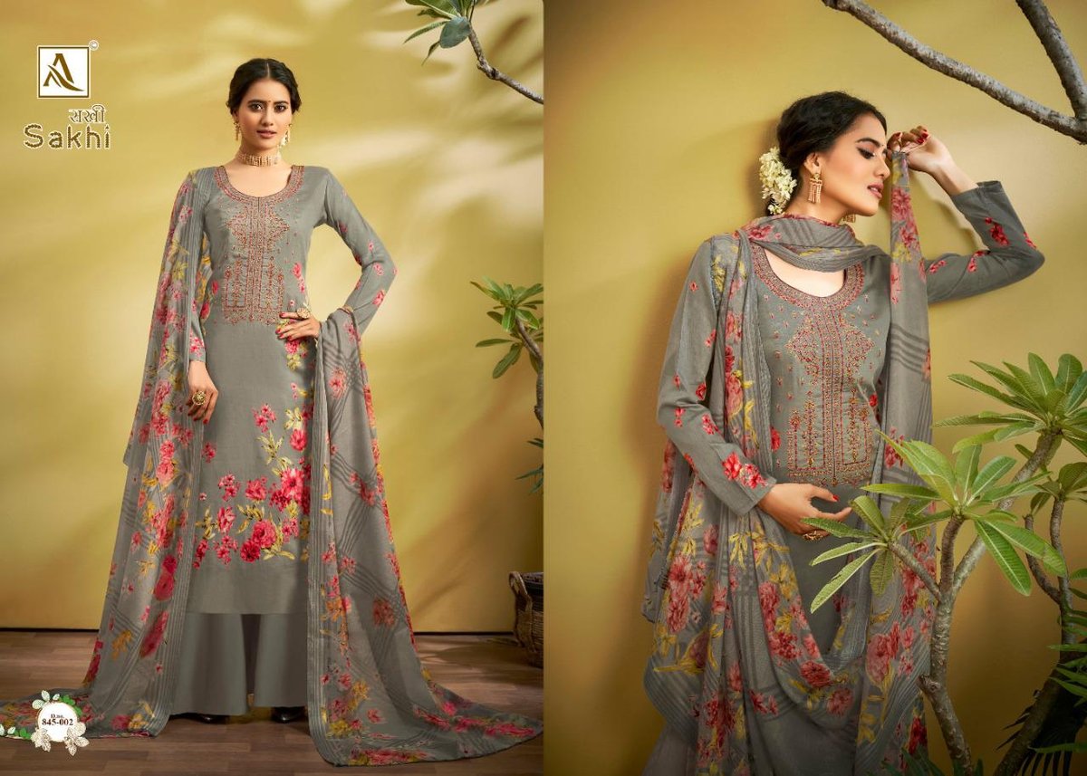 Alok Suits Sakhi 845-001 to 845-010 Series 2