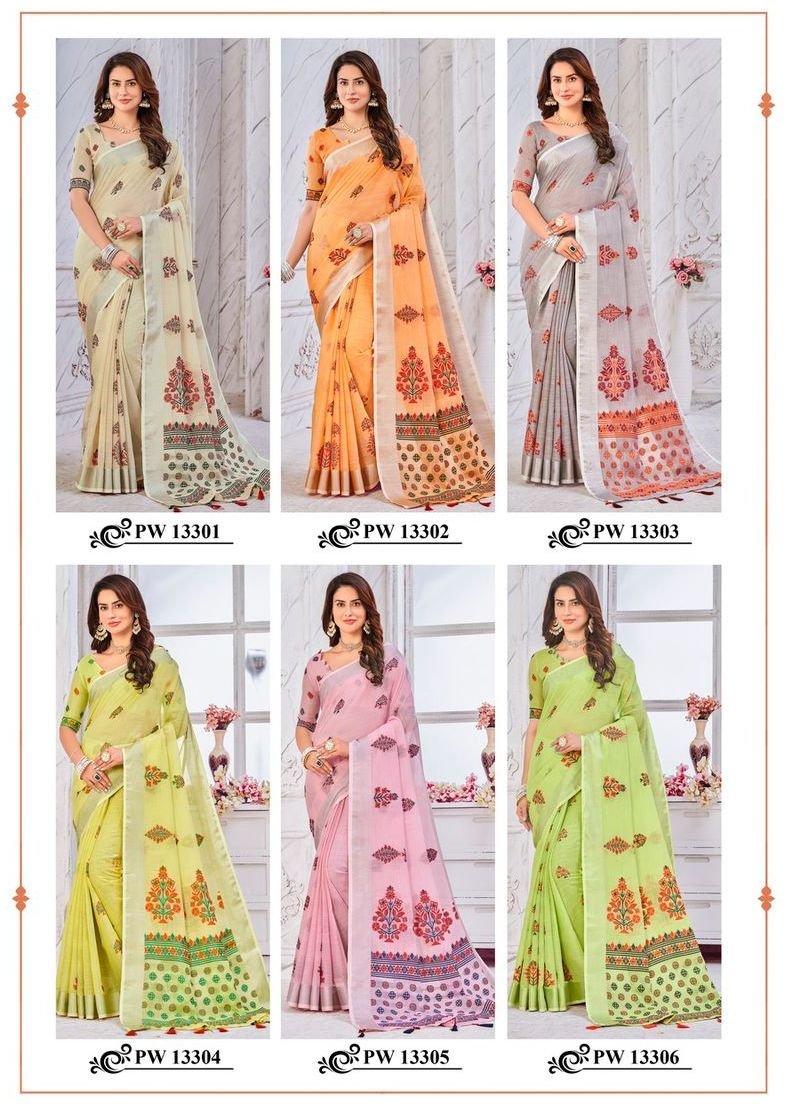 Aura Saree Odessy Vol-3 13301-13306 Series 7