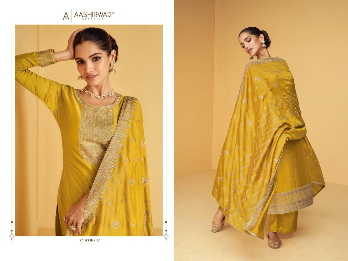 Aashirwad Creation Apsara 9388-9393 Series 3
